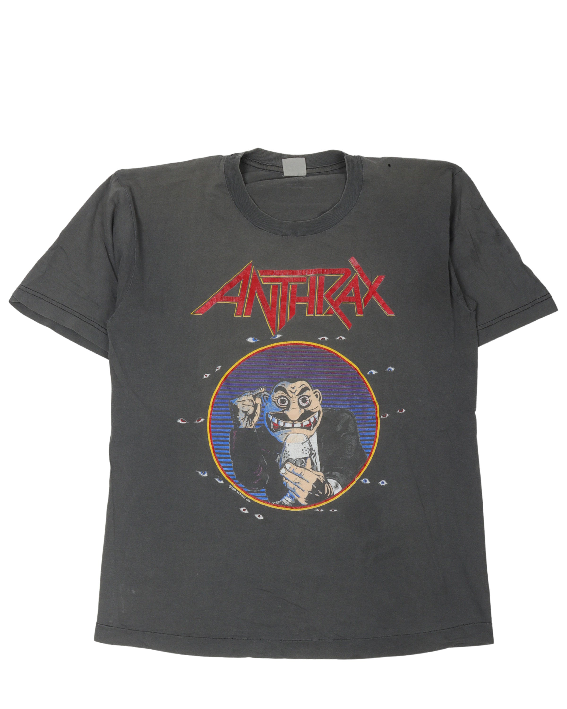 Anthrax Now It's Dark Vintage Band T-Shirt | Heavy Metal Music Tee for Concerts & Casual Wear
