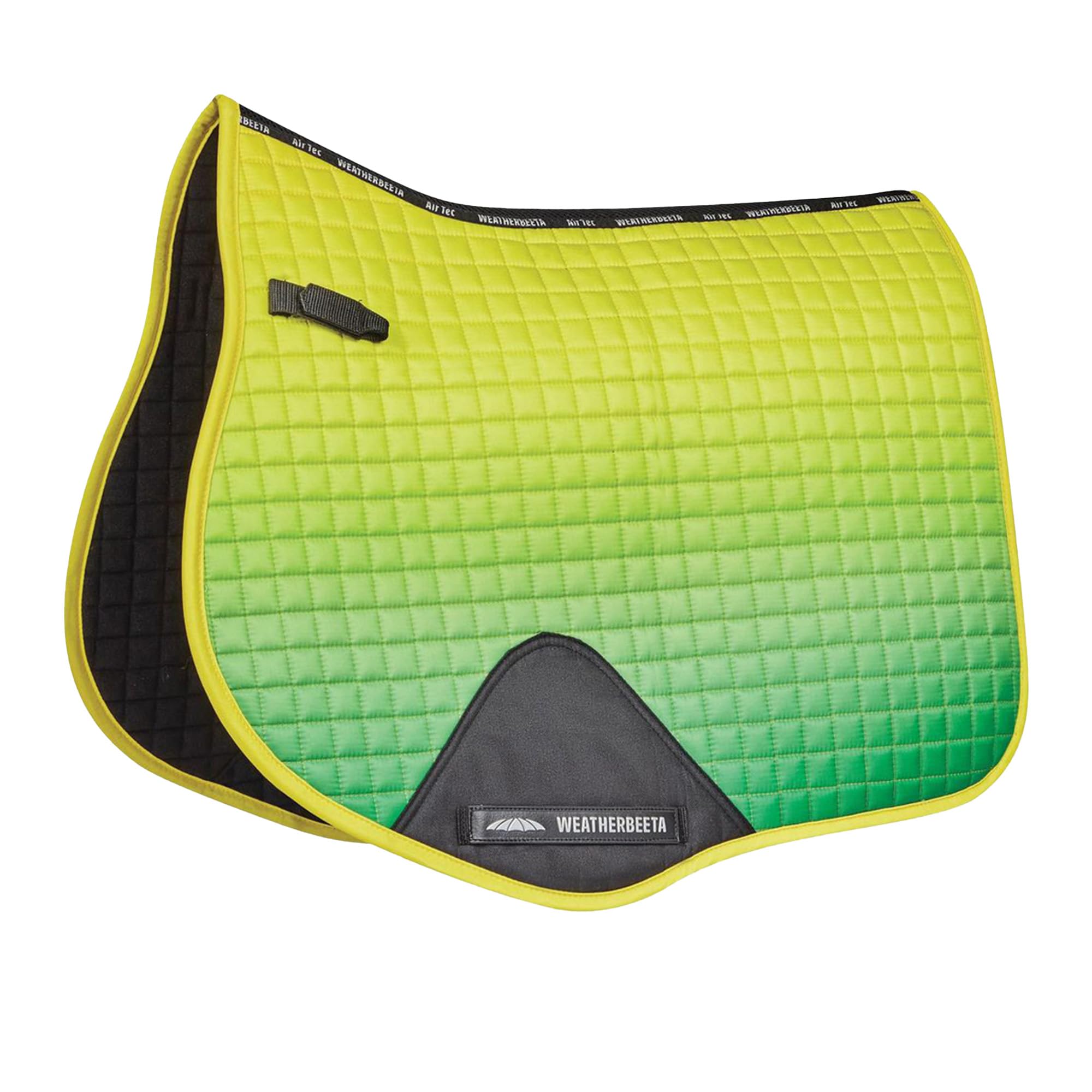 Weatherbeeta Prime Ombre All Purpose Saddle Pad - Sunflower Field Design - Pony Size - Breathable & Comfortable for Equestrian Riding & Training