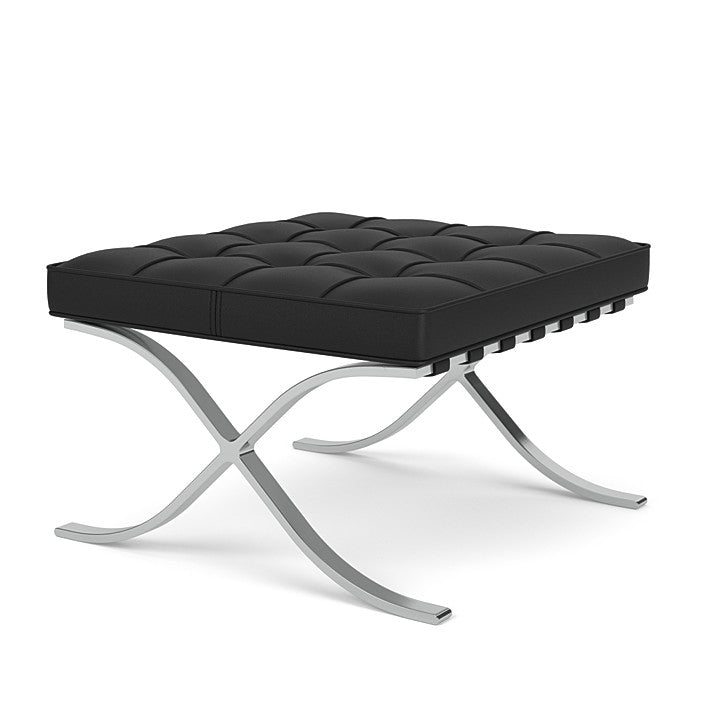 Barcelona Stool with Cushion - Modern Bar Stool with Padded Seat for Kitchen Island, Breakfast Nook & Home Decor | Comfortable Counter Height Stool