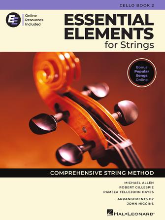Essential Elements for Strings – Cello Book 2 with EEi: Comprehensive Cello Learning Method for Beginners & Intermediate Students – Perfect for Music Lessons, Practice & Performances