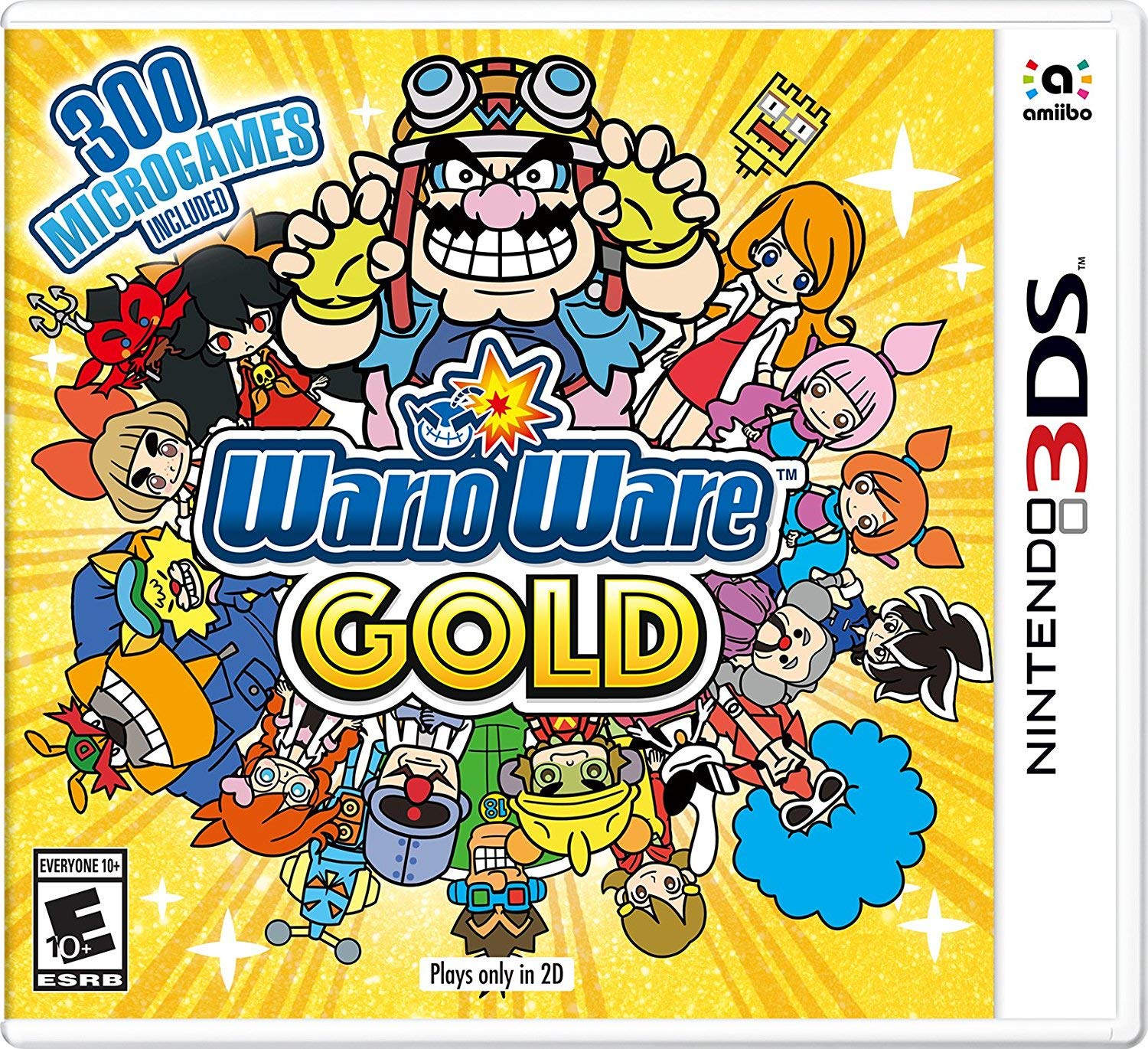 WarioWare Gold - Nintendo 3DS Game | Fast-Paced Microgames Collection for Family Fun & Party Entertainment