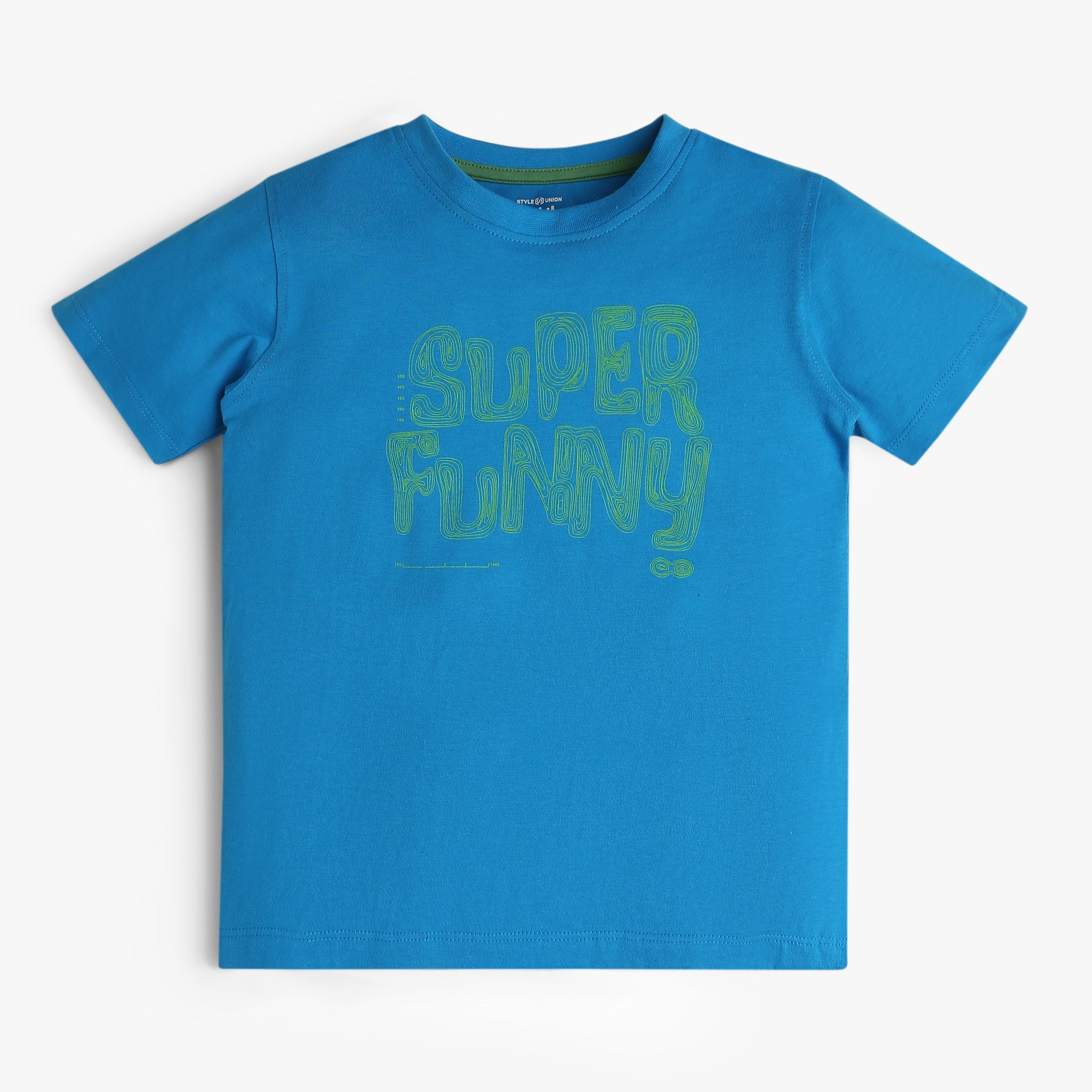 **Boys Graphic Crew Neck T-Shirt - Cool Printed Cotton Tee for Kids - Perfect for School, Playdates & Casual Outings**