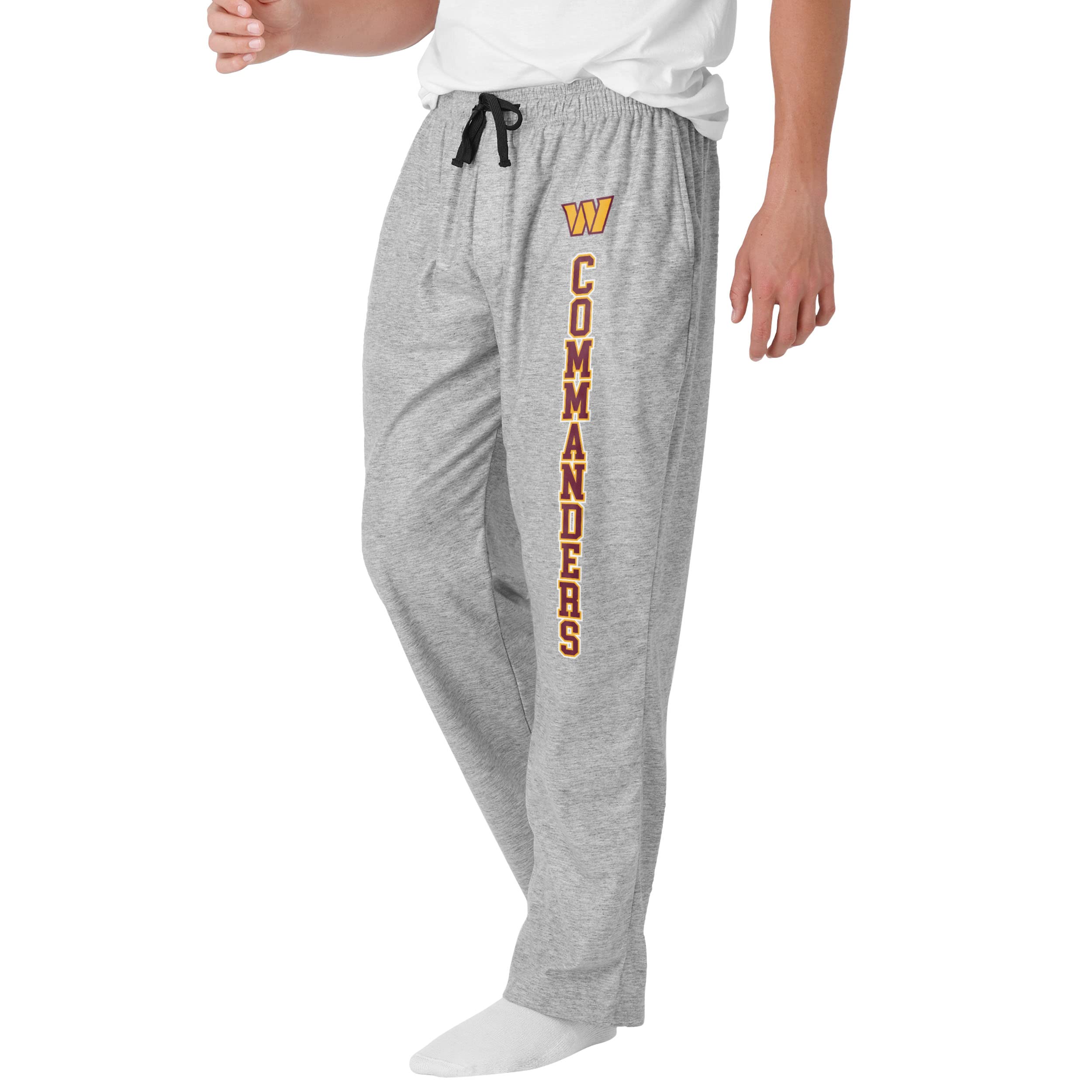 FOCO Men's NFL Team Logo Lounge Pants - Comfortable Sleepwear & Casual Pajama Bottoms for Football Fans - Perfect for Game Day, Lounging at Home, and Relaxing
