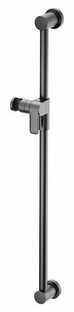 Moen 30-Inch Matte Black Slide Bar Shower Curtain Rod 198017BL - Perfect for Modern Bathrooms & Spa-Like Showers