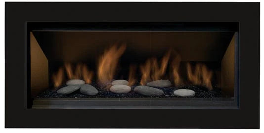 Sierra Flame Lamego 45 Zero Clearance Contemporary Electric Fireplace with Remote Control - Perfect for Living Room, Bedroom, and Office Heating