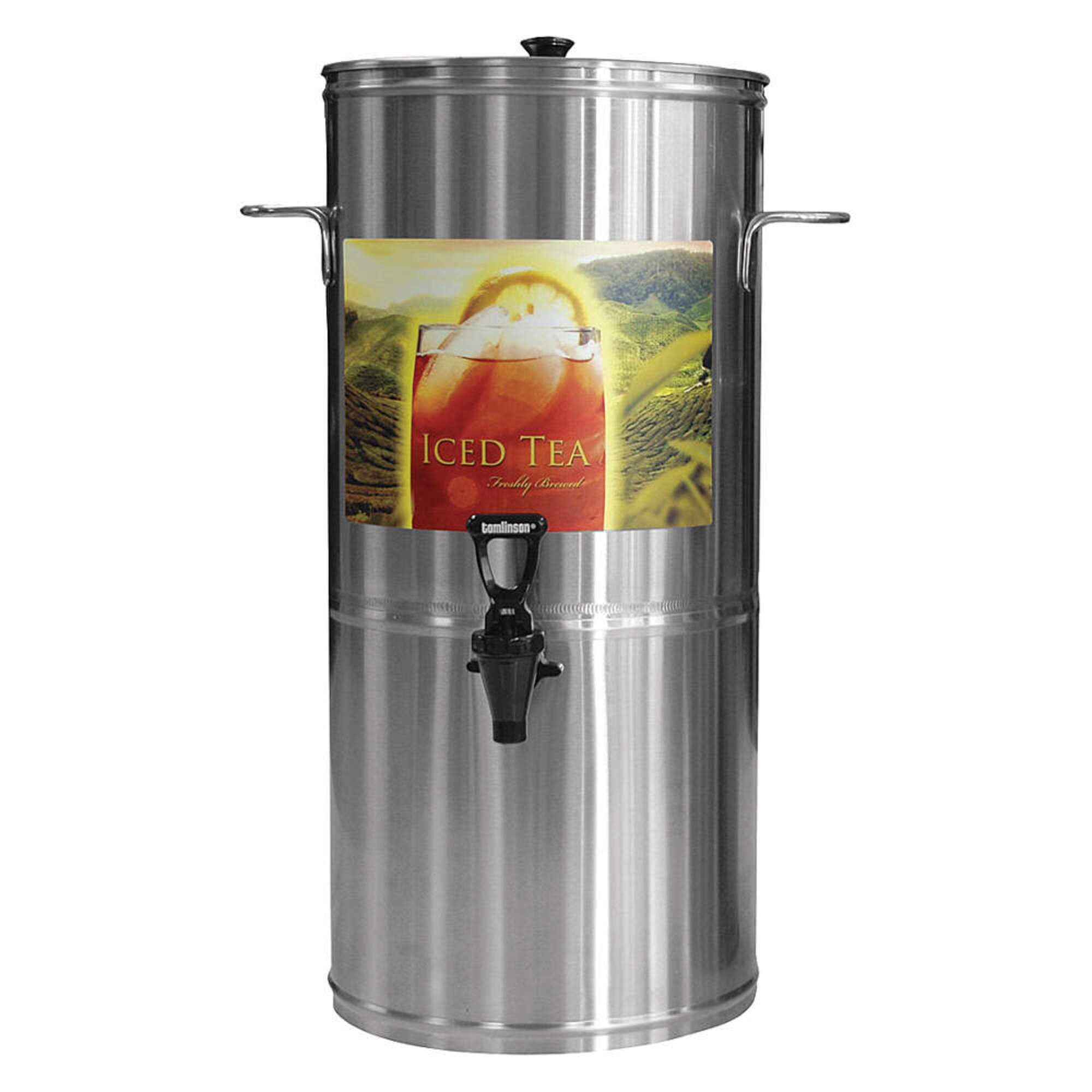 5 Gallon Commercial Tea Dispenser - Stainless Steel Beverage Dispenser for Iced Tea, Lemonade & Party Drinks - Perfect for Restaurants, Cafes & Events