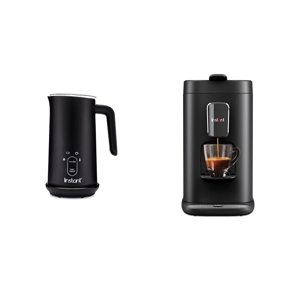 Instant Pot Milk Frother with Dual Pod & Reusable Pod - Perfect for Lattes, Cappuccinos & Hot Chocolate at Home or Office
