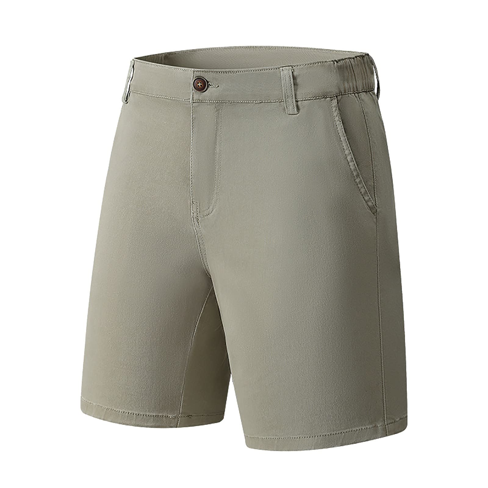 **ETHKIA Men's Quick Dry Cargo Shorts - Comfortable Cotton Slim-Fit Fashion Shorts for Fishing, Hiking & Outdoor Activities**