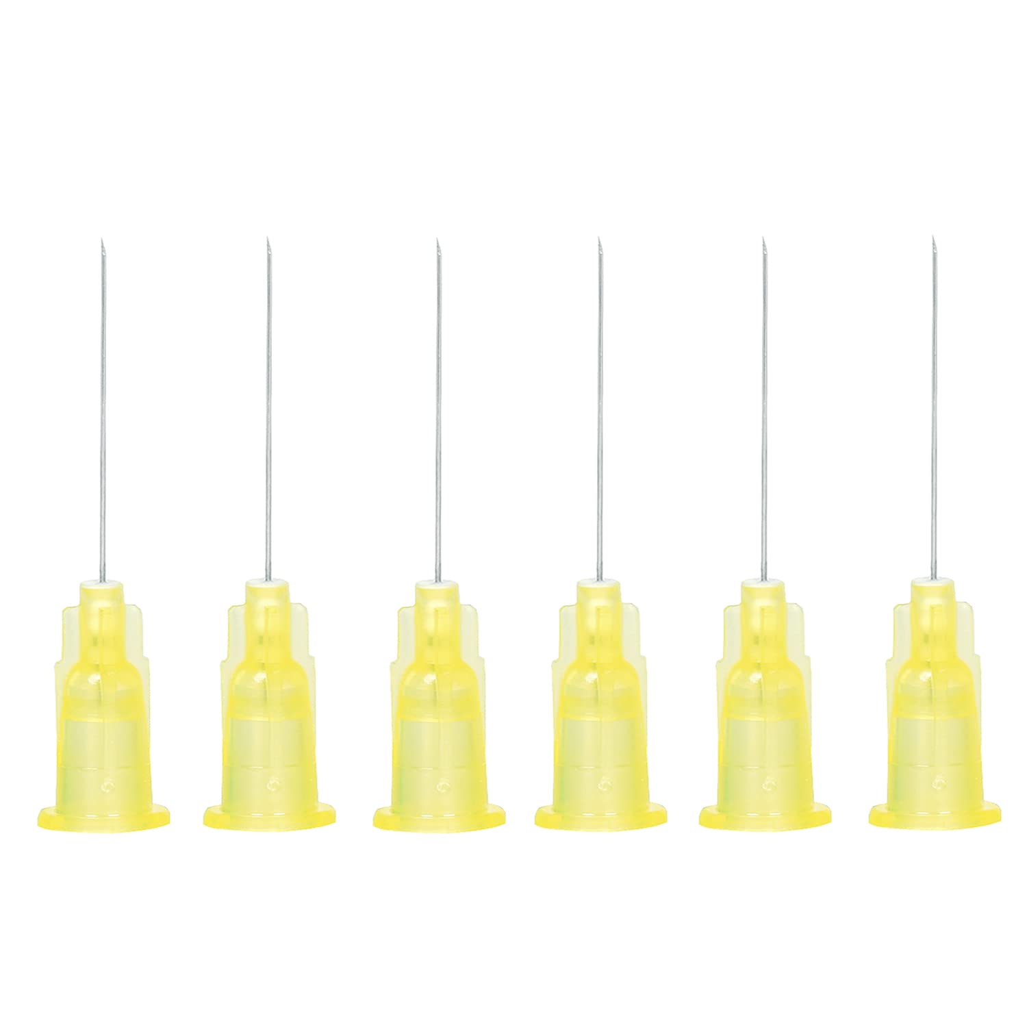 100 Pcs 1inch 30Ga Precision Glue Dispensing Needles - Measuring & Refilling Accessories for Ink, Perfume, Plants, Lab & Industrial Use - Ideal for DIY Crafts, Cosmetics & Scientific Applications