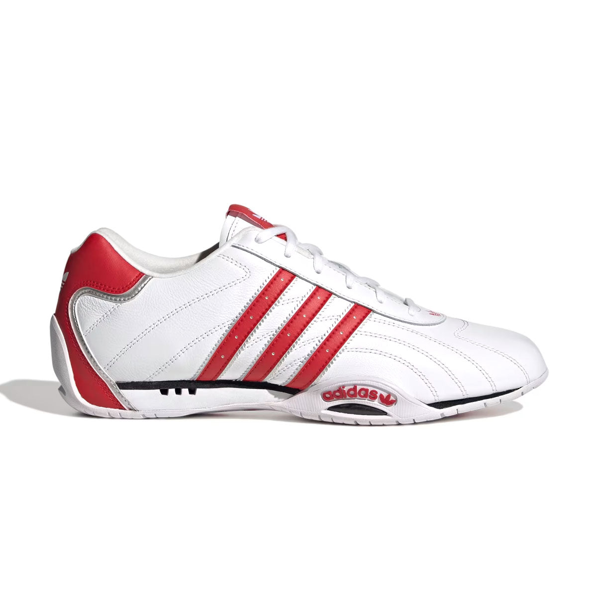 Adiracer Lo Sneakers - Cloud White & Better Scarlet | Lightweight Comfortable Running Shoes for Men & Women | Perfect for Jogging, Gym Workouts & Casual Wear