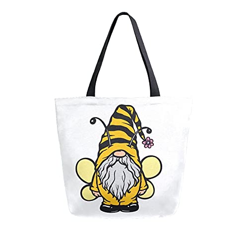 Eco-Friendly Canvas Tote Bags Bulk - Large Reusable Grocery Bags & Lightweight Beach Totes for Women - Perfect for Shopping, Travel, Picnics & Outdoor Activities