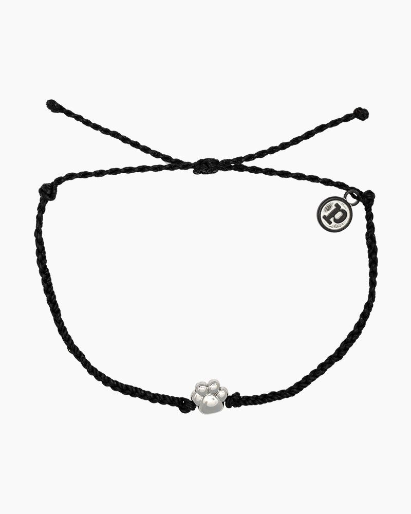 Paw Bead Gold Bracelet for Women - Dainty Animal Lover Jewelry Gift for Dog Cat Pet Owners - Perfect for Casual Wear, Date Night & Special Occasions