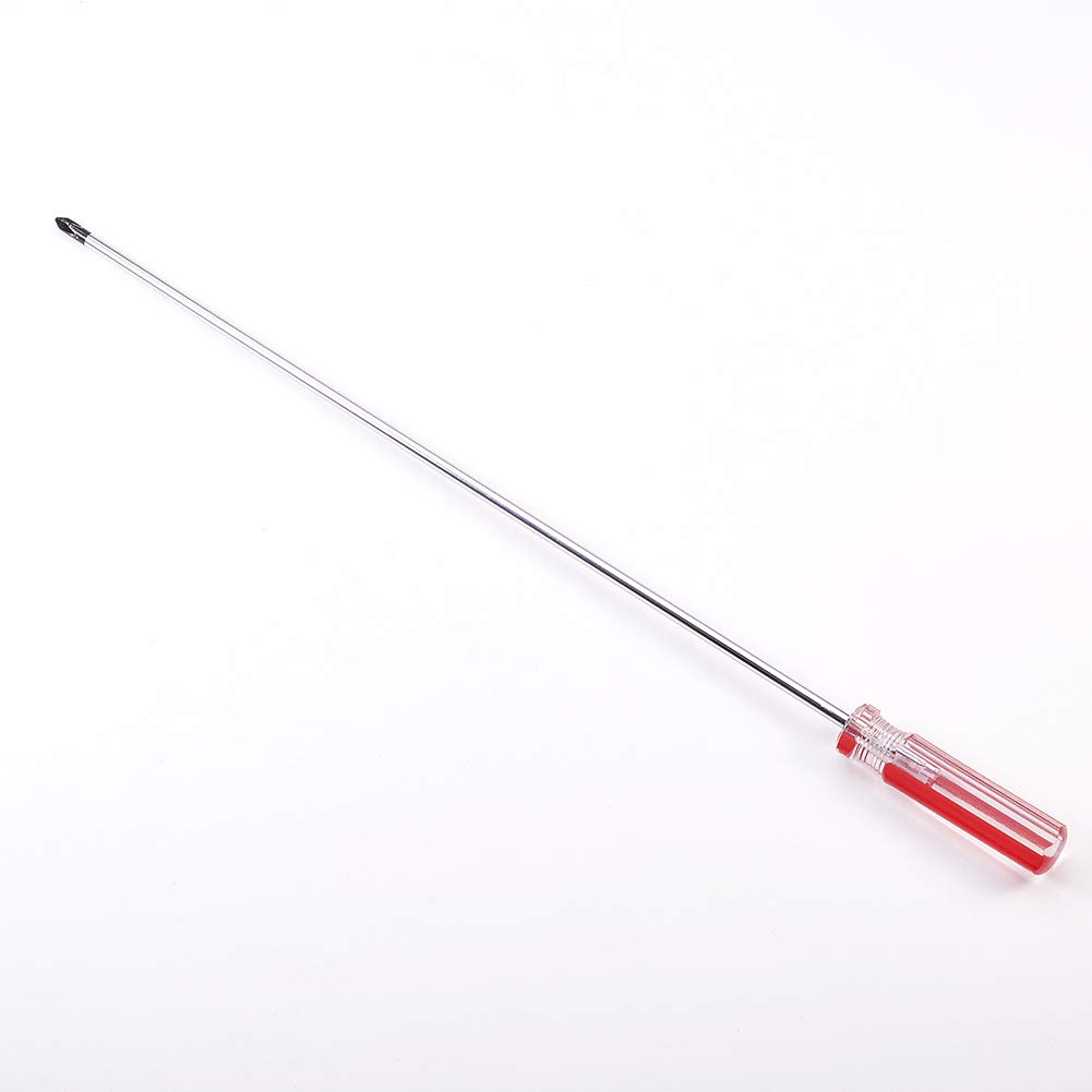 **Auniwaig Phillips Screwdriver - 5mm Magnetic Cross Head Tip, 300mm 45# Steel Shaft with 75mm Plastic Handle - Perfect for Home Repair, DIY Projects & Crafting (1 Piece)**