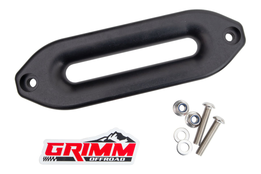 Grimm Offroad Hawse Fairlead - Heavy Duty Winch Roller for Off-Road Recovery | Perfect for Jeep, Truck & SUV 4x4 Adventures