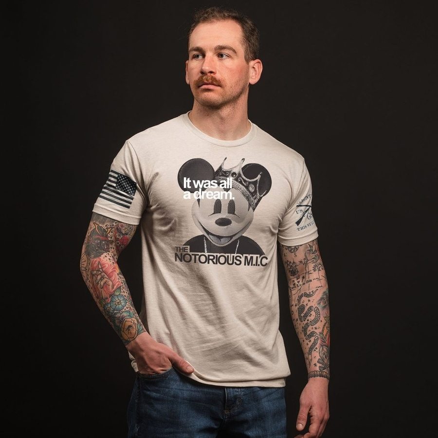 Notorious M.I.C. Graphic T-Shirt - Premium Cotton Hip Hop Tee for Men - Perfect for Concerts, Streetwear & Casual Outfits