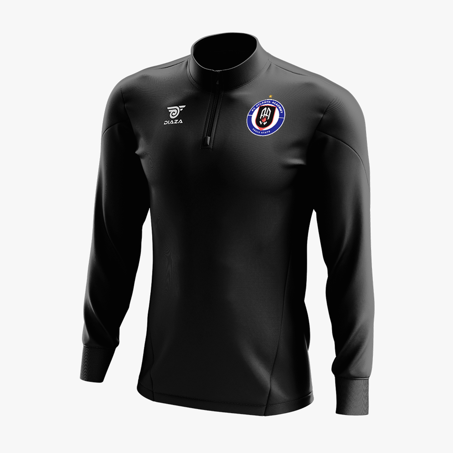 FC Atlanta 3/4 Sleeve T-Shirt for Men - Comfortable Cotton Blend Casual Tee - Perfect for Gym, Workout and Everyday Wear
