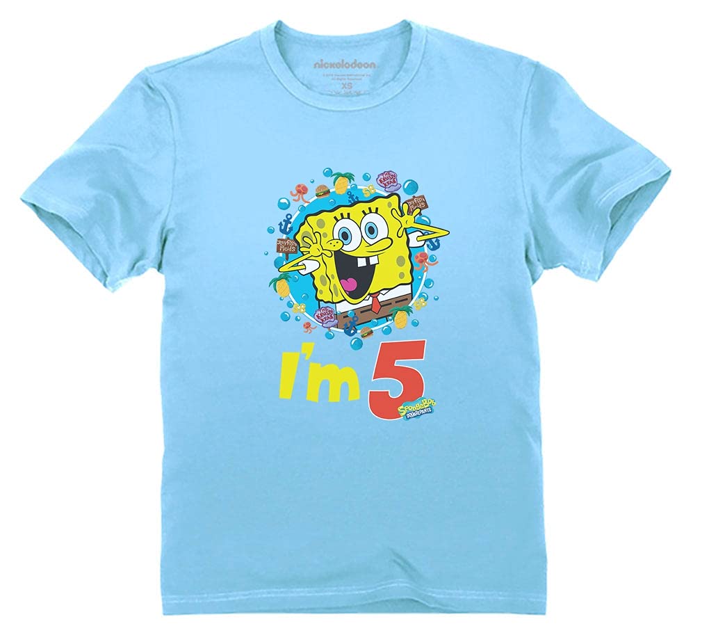 Official SpongeBob SquarePants 4th Birthday Toddler T-Shirt - 
