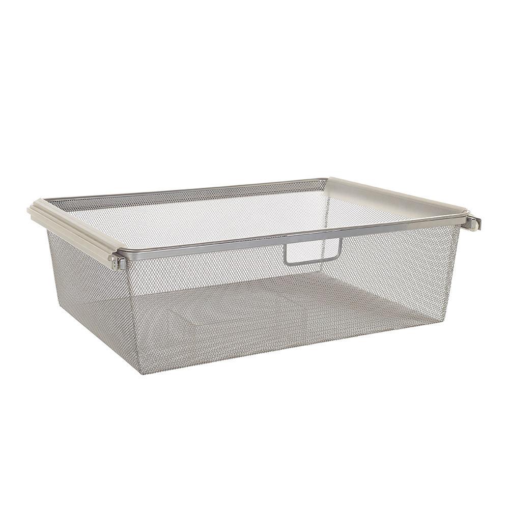 600mm Gliding Drawers with Mesh Frame & Basket System - Perfect for Kitchen Organization, Bathroom Storage, and Closet Shelving