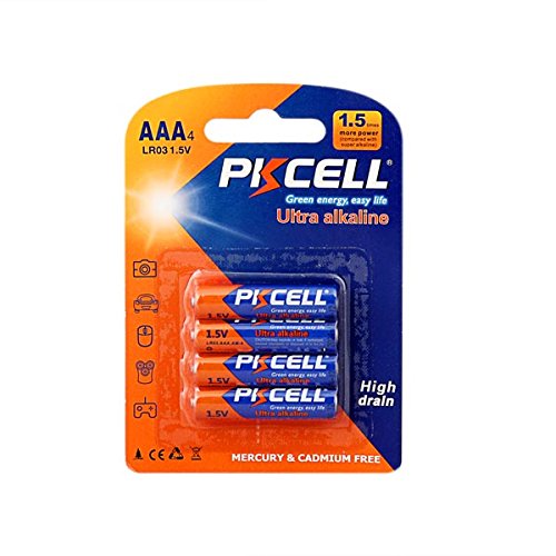 4-Pack LR03 AAA Alkaline Batteries - Long-Lasting Power for Toys, Remote Controls, Flashlights & More (E92, AM4, MN2400 Compatible)