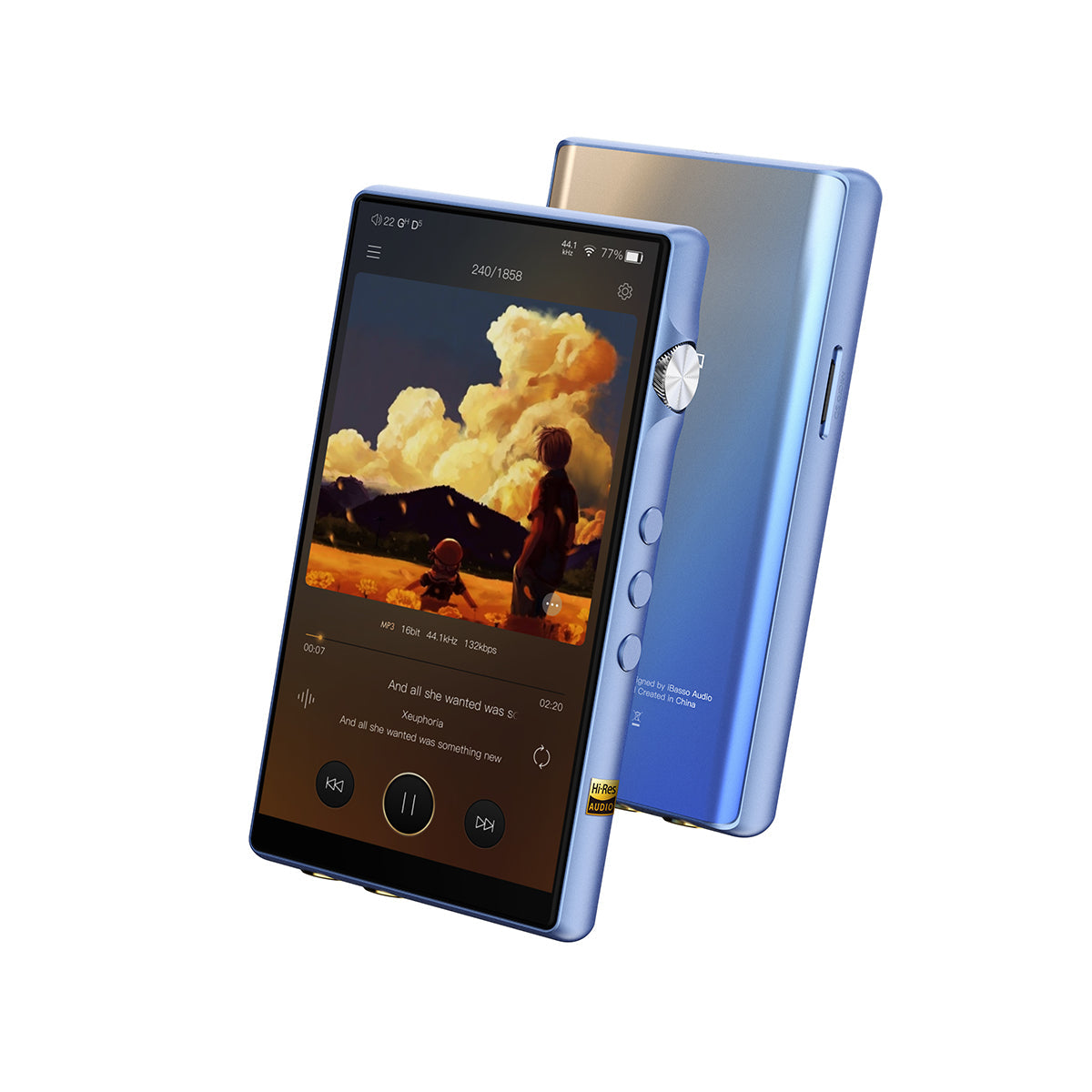 iBasso DX170 High Performance Digital Audio Player - Refurbished | Portable Hi-Res Music Player with Dual DAC, Android OS | Perfect for Audiophiles, Commuting & Travel