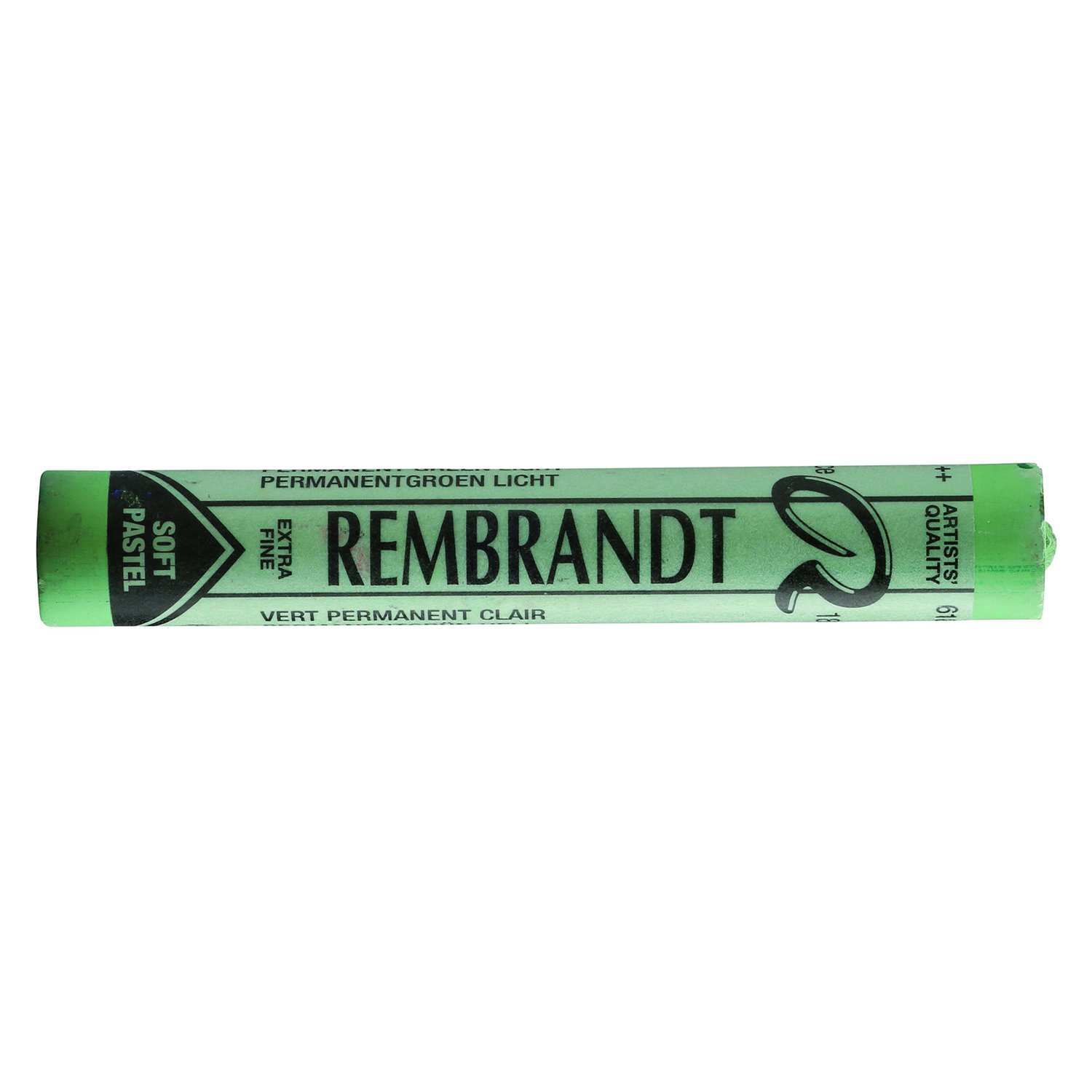 Royal Talens Rembrandt Soft Pastel - Permanent Green Light 618.9 | Professional Artist Pastels for Drawing & Painting | Perfect for Landscape Art, Portraits & Mixed Media Projects