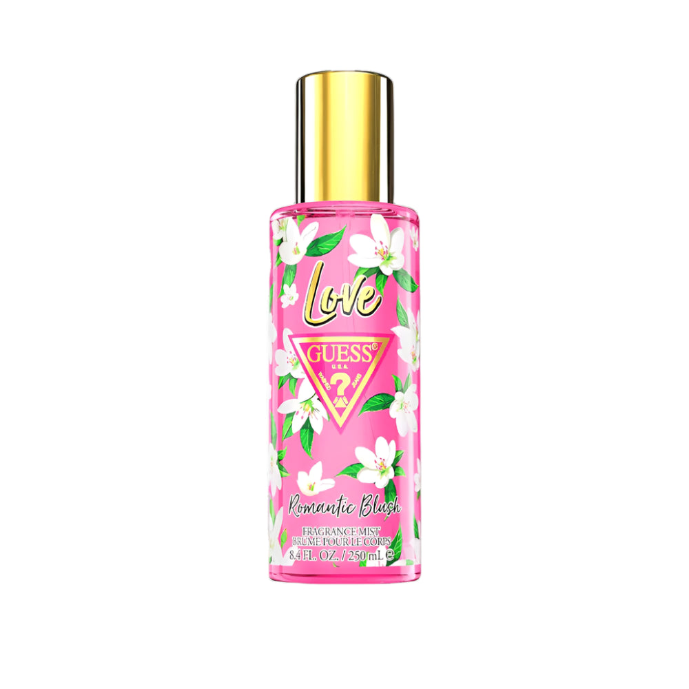 Romantic Blush Body Mist 250ml - Floral Perfume Spray for Women, Long-Lasting Fragrance for Date Night & Special Occasions