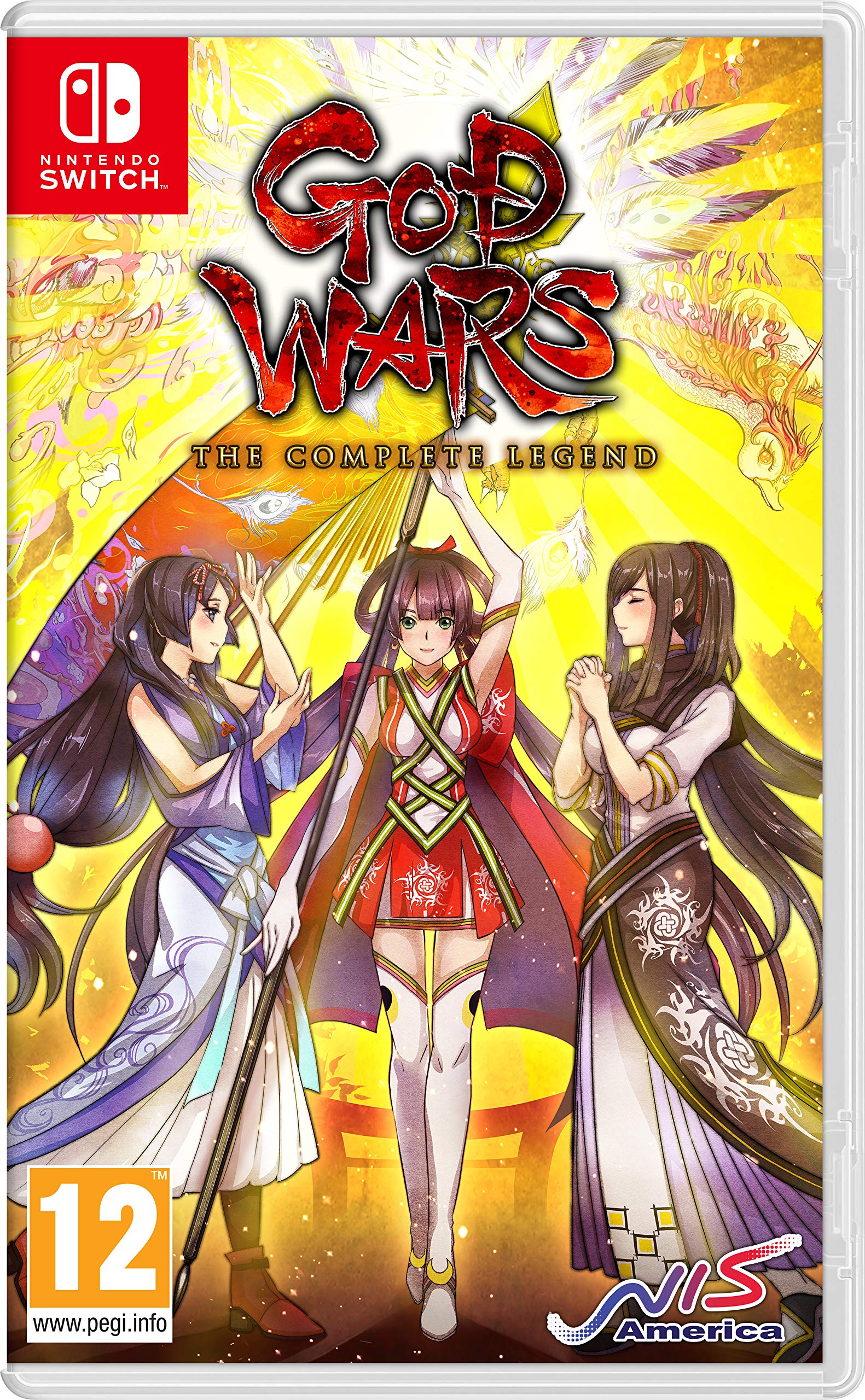 God Wars The Complete Legend for Nintendo Switch - JRPG Strategy Game with Rich Storyline | Perfect for Anime Fans & Turn-Based RPG Lovers