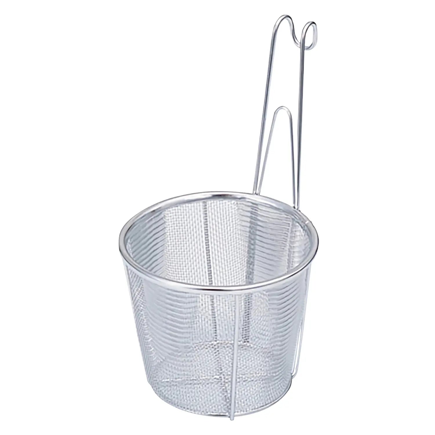 Benkei Premium Stainless Steel Udon & Tebo Noodle Strainer with Flat Base - Perfect for Japanese Noodle Cooking, Ramen Preparation & Asian Cuisine