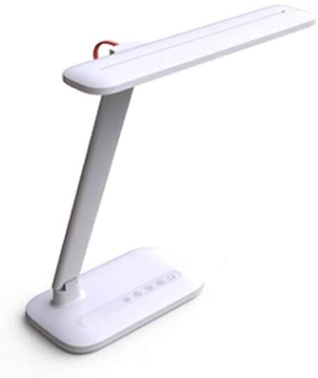 LED Desk Lamp with Touch Control & 3 Color Modes - USB Powered Eye Protection Study Lamp for Home Office, Dimmable 13.5W White Light - Perfect for Reading, Working & Nightstand Lighting