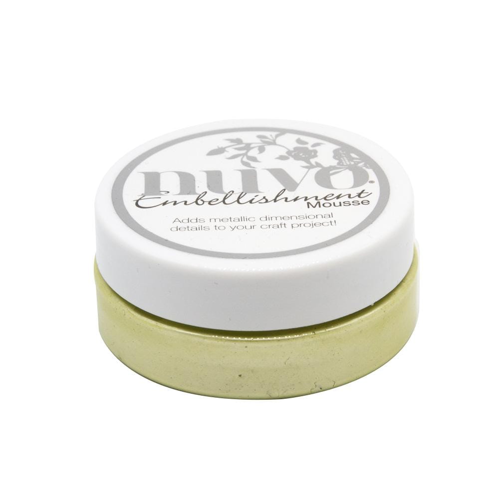 Nuvo Embellishment Mousse - Mint Tea 840N - Perfect for Scrapbooking, Card Making & DIY Crafts