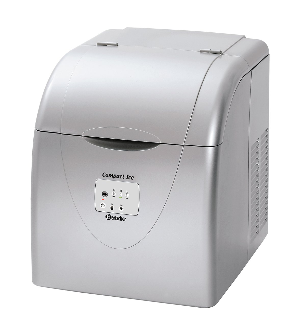 Bartscher Compact Ice Cube Maker Machine - Efficient Countertop Ice Maker for Home, Office, and Commercial Use - Perfect for Cocktails, Beverages, and Parties