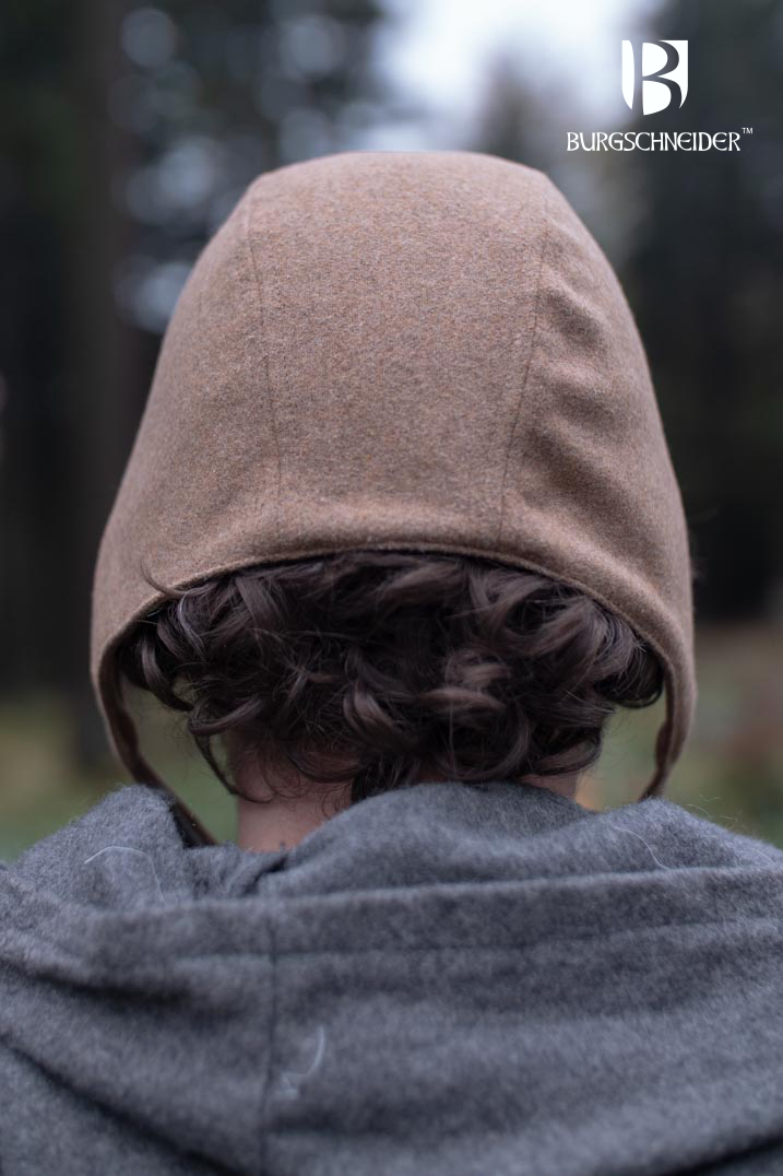 Wolfram Camel Bundling Hood - Warm Winter Scarf & Hood Combo for Outdoor Activities, Hiking, and Cold Weather Protection