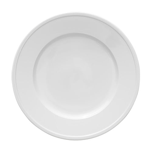 Alani 024592 Temporcelain Round Dinner Plate 10 5/8 Inch - Set of 24 White Porcelain Plates for Restaurants, Catering & Home Dining - Durable Dishware for Everyday Use & Special Occasions