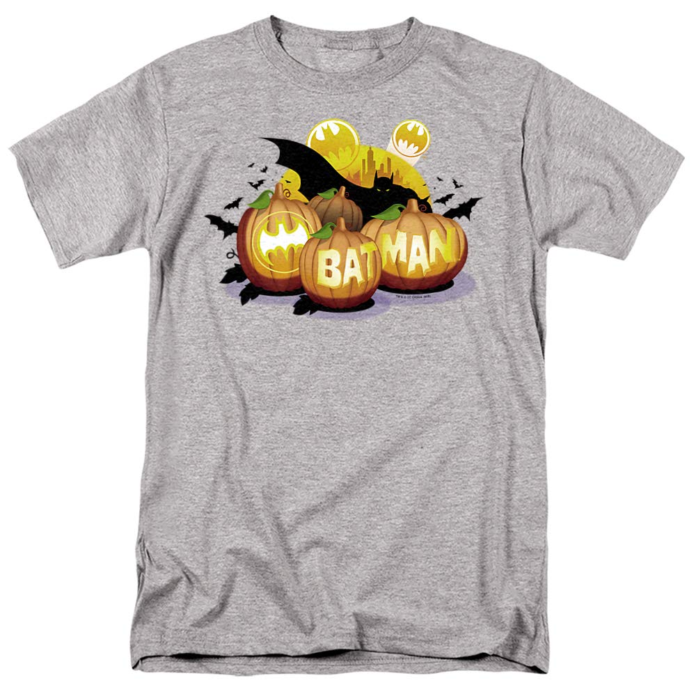 Batman Bat 'O Lanterns Unisex T-Shirt for Adults - Cool Superhero Graphic Tee for Men & Women | Casual Wear, Cosplay, Halloween Costume, Comic Con Outfit