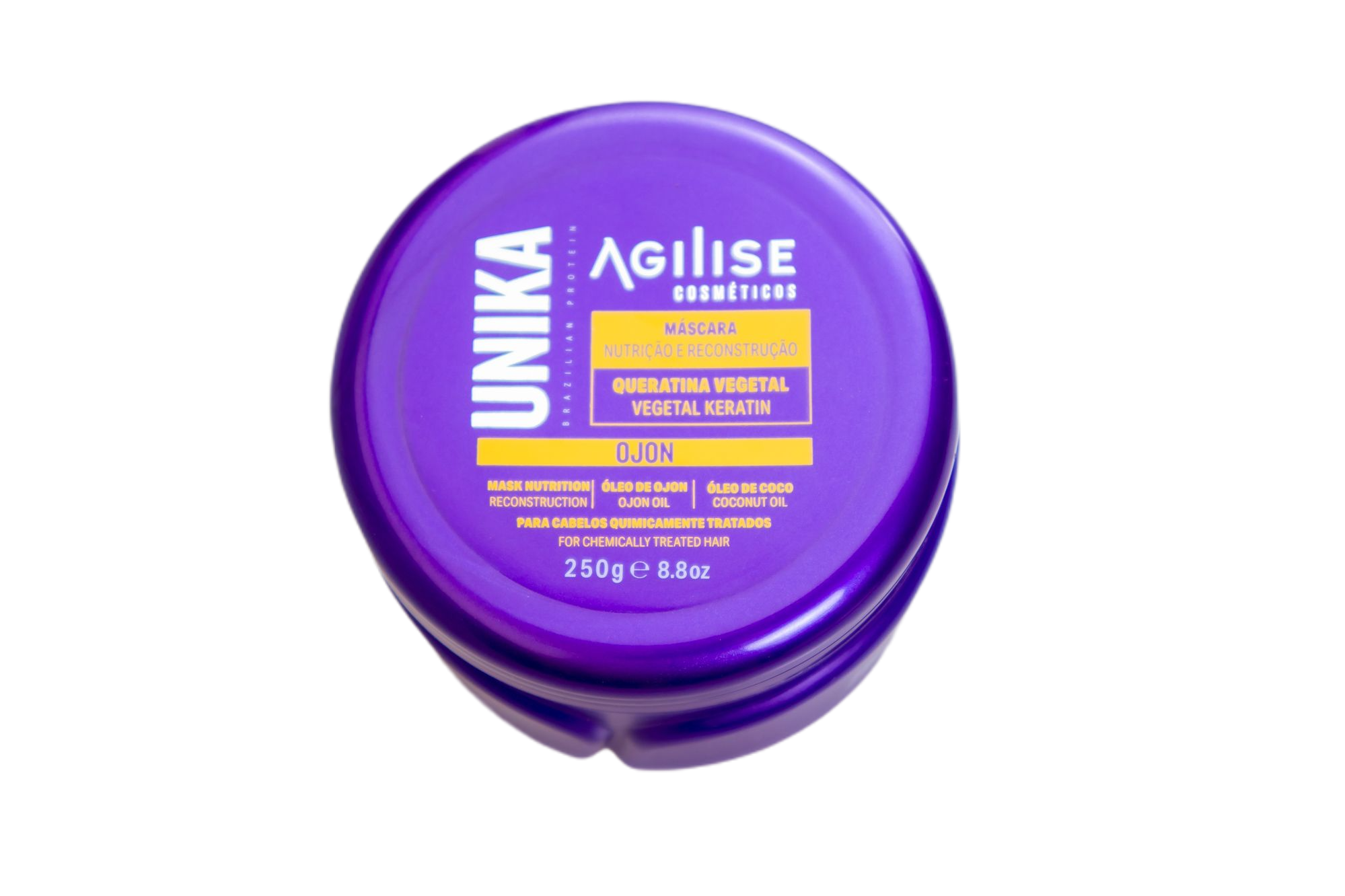 Agilise Professional Unika Ojon Hair Mask 250g / 8.45 fl Oz - Deep Conditioning Treatment for Dry, Damaged Hair - Perfect for Salon & Home Use