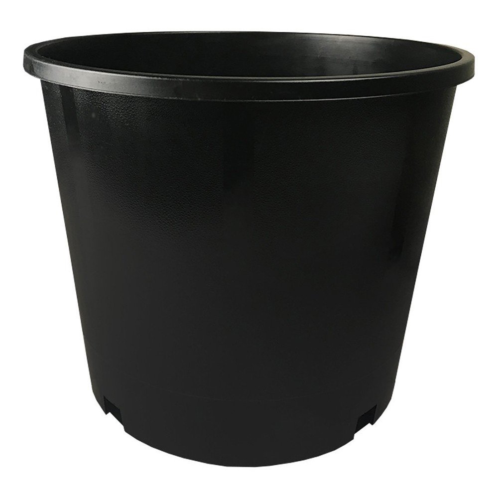 Premium 10-Pack 10 Gallon Black Plastic Nursery Pots - Heavy Duty Plant Containers for Gardening, Landscaping & Indoor/Outdoor Plants - Ideal for Trees, Shrubs & Large Plant Growth