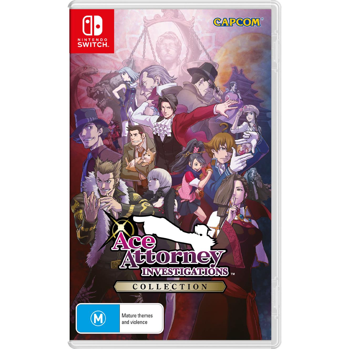 Ace Attorney Investigations Collection - Nintendo Switch Game | Legal Adventure & Mystery Solving | Perfect for Fans of Detective & Courtroom Drama