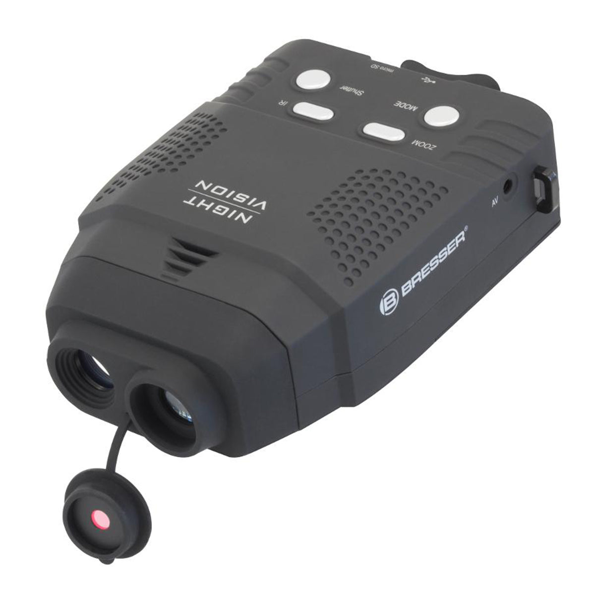 Bresser 3x14 Digital Night Vision Binoculars with Video Recording - HD Infrared Scope for Hunting, Wildlife Observation & Security Surveillance