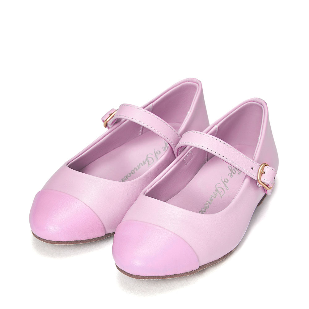 Lilac Leather Baby Shoes for Girls - Soft & Comfortable First Walkers - Perfect for Special Occasions & Everyday Wear
