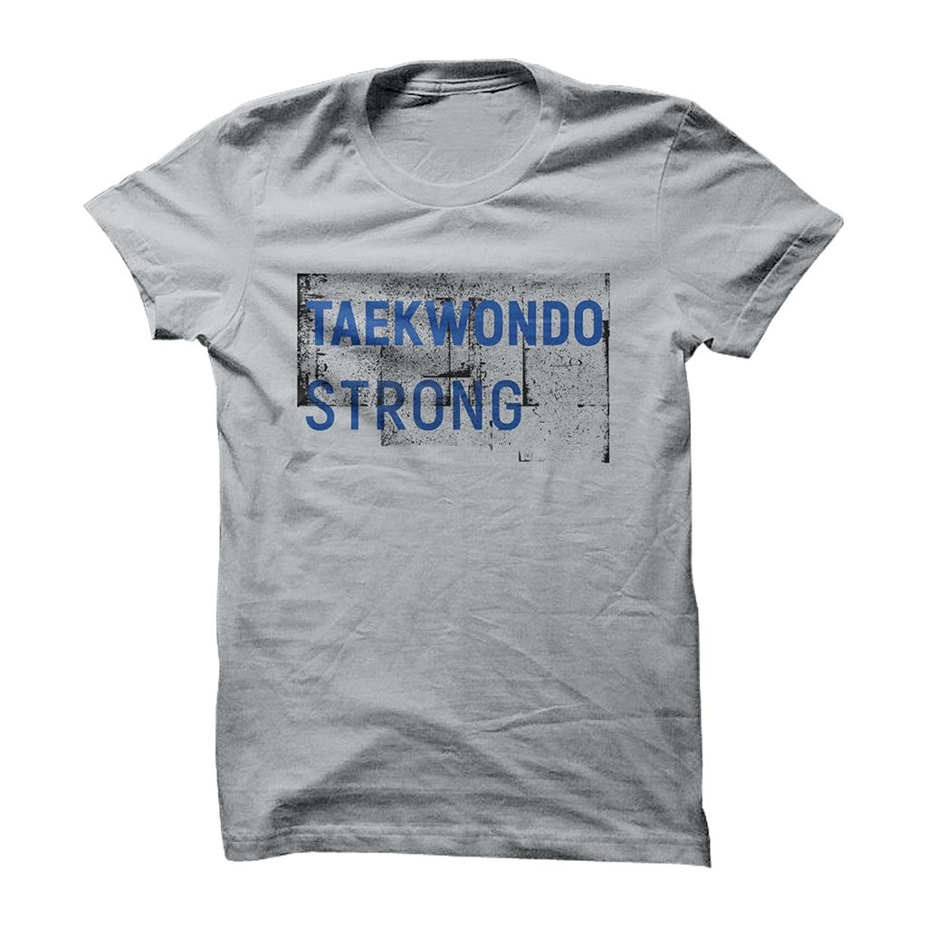TKD Strong Tee - Premium Quality Martial Arts T-Shirt for Training & Competition | Comfortable Cotton Blend for Karate, Taekwondo & MMA Fighters