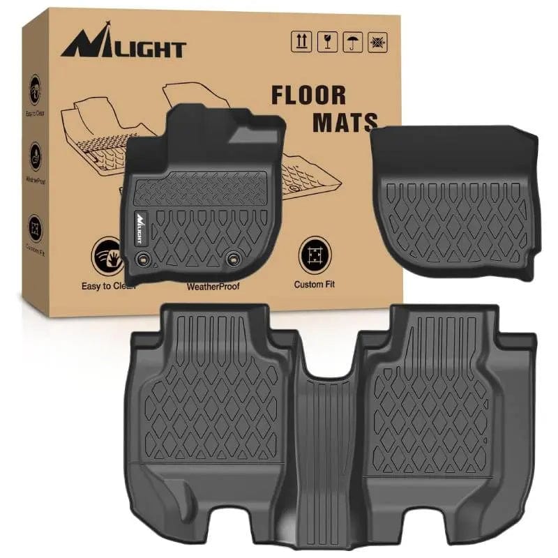 Premium TPE Floor Mats for 2016-2022 Honda HR-V (HRV) - All-Weather Protection, Custom Fit Car Mats for Enhanced Interior Protection & Easy Cleaning - Perfect for Daily Commute, Road Trips & Family Adventures