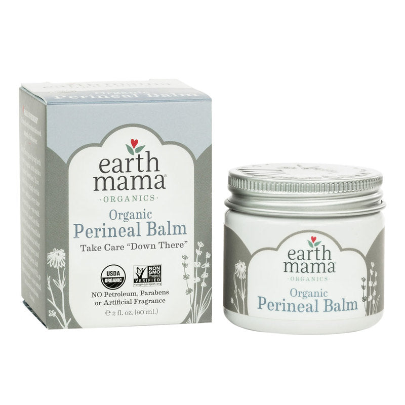 Earth Mama Organic Perineal Balm - Soothing Postpartum Care for Vaginal Healing & Discomfort Relief - Ideal for Post-Delivery Recovery & C-Section Scar Care