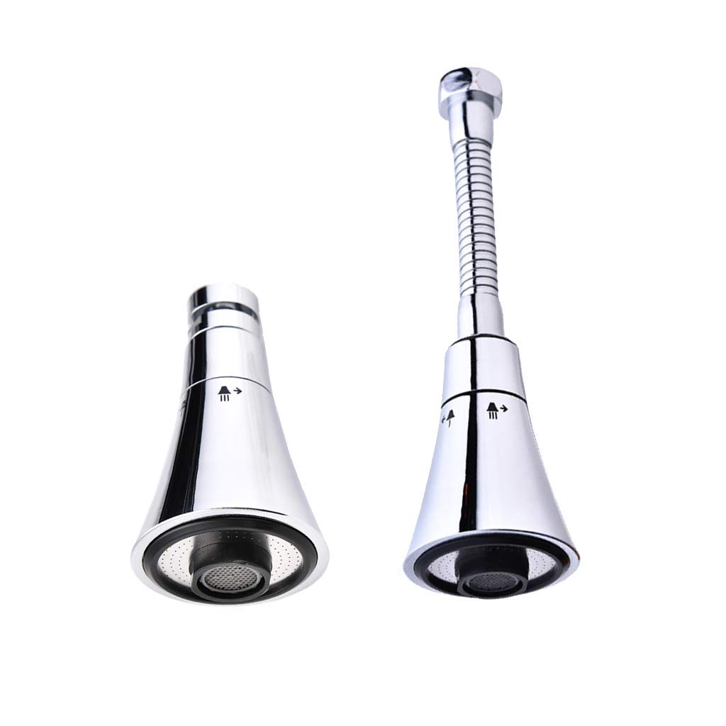 360° Rotating Kitchen Faucet Aerator - 3 Modes High Pressure Sprayer for Sink & Bathroom