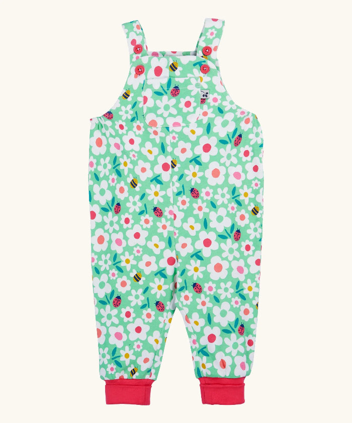 Parsnip Dungarees for Kids - Adjustable Strap Overalls with Cute Bug Print | Perfect for Playtime, Gardening & Outdoor Adventures