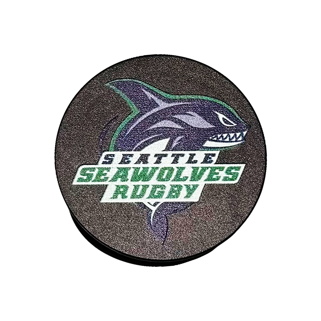 Seattle Seawolves Rugby Phone Grip - Pop Socket with Team Logo for iPhone & Android - Perfect for Rugby Fans & Game Day Support