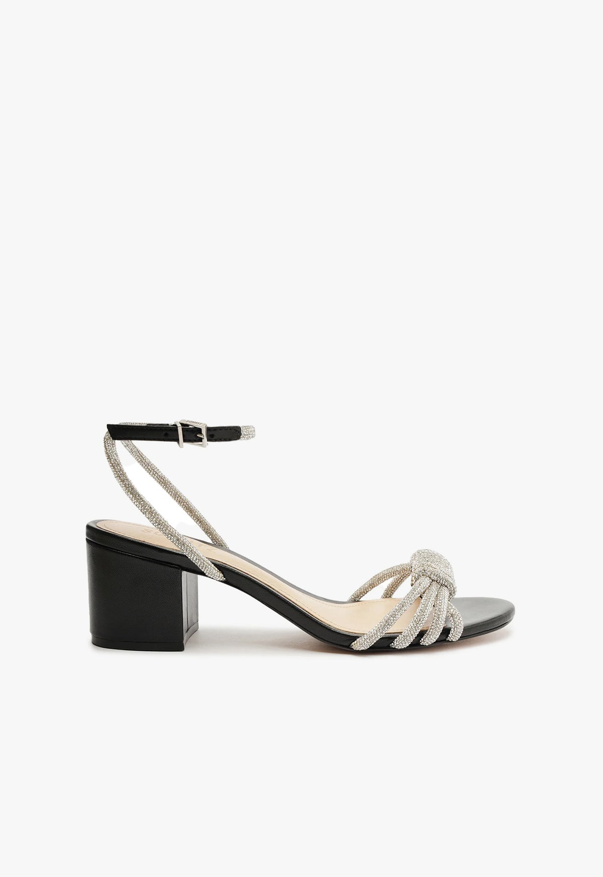 Jewell Mid Block Nappa Leather Sandals for Women - Comfortable Summer Slide Sandals with Cushioned Footbed | Perfect for Beach, Vacation, and Casual Outings
