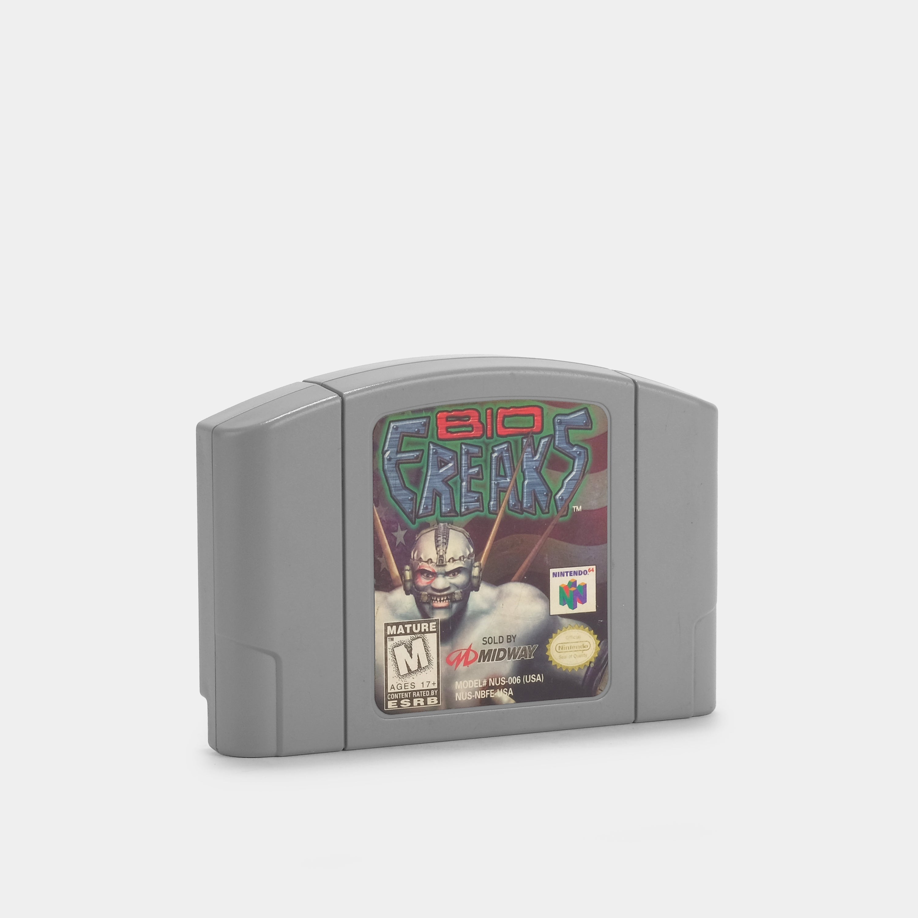 Bio FREAKS Nintendo 64 Game - Classic Fighting Video Game for N64 Console | Perfect for Retro Gaming Nights & Collectors
