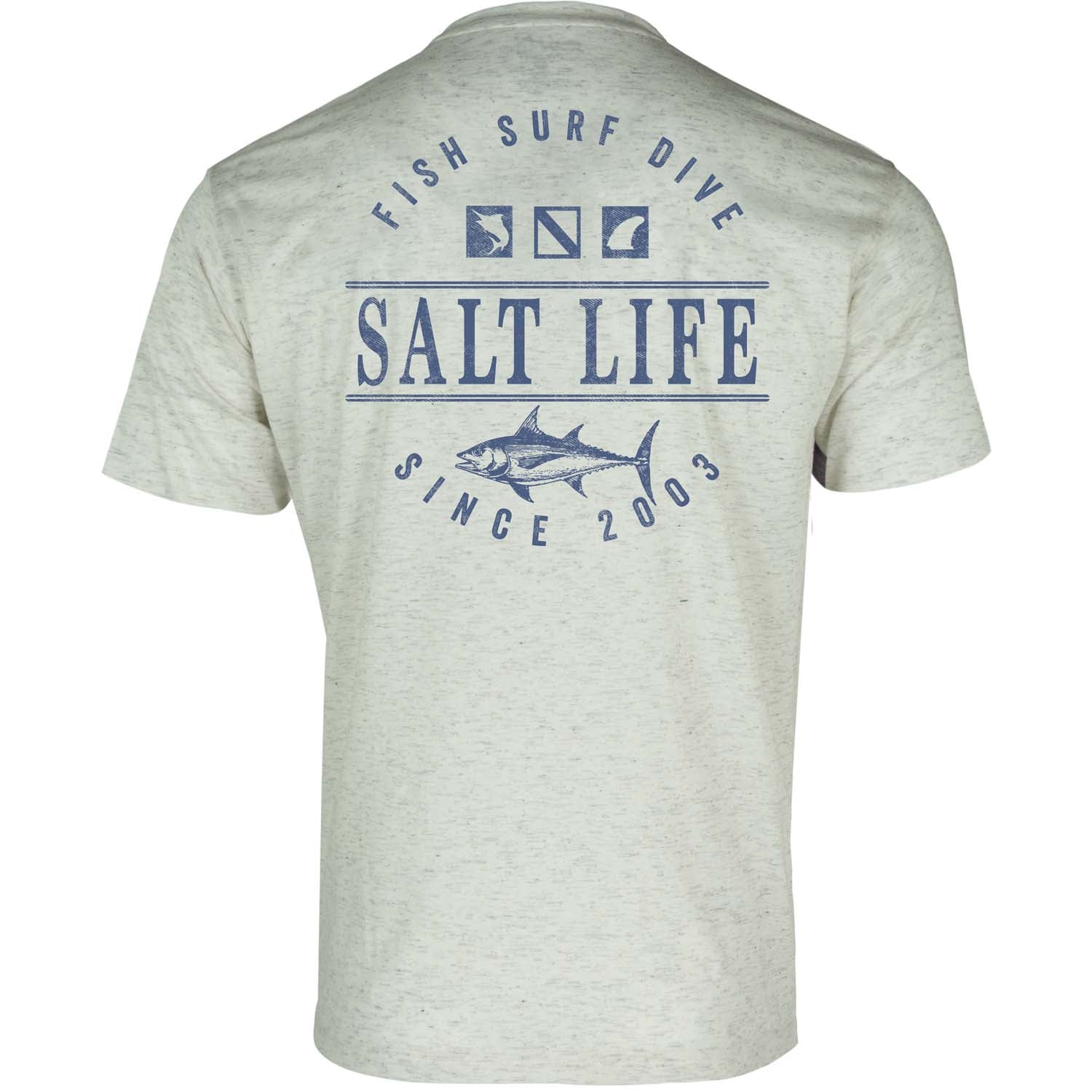 Men's Salt Life Ocean Devotion Tri-Blend T-Shirt | Comfortable Casual Tee for Beach, Surfing & Outdoor Activities
