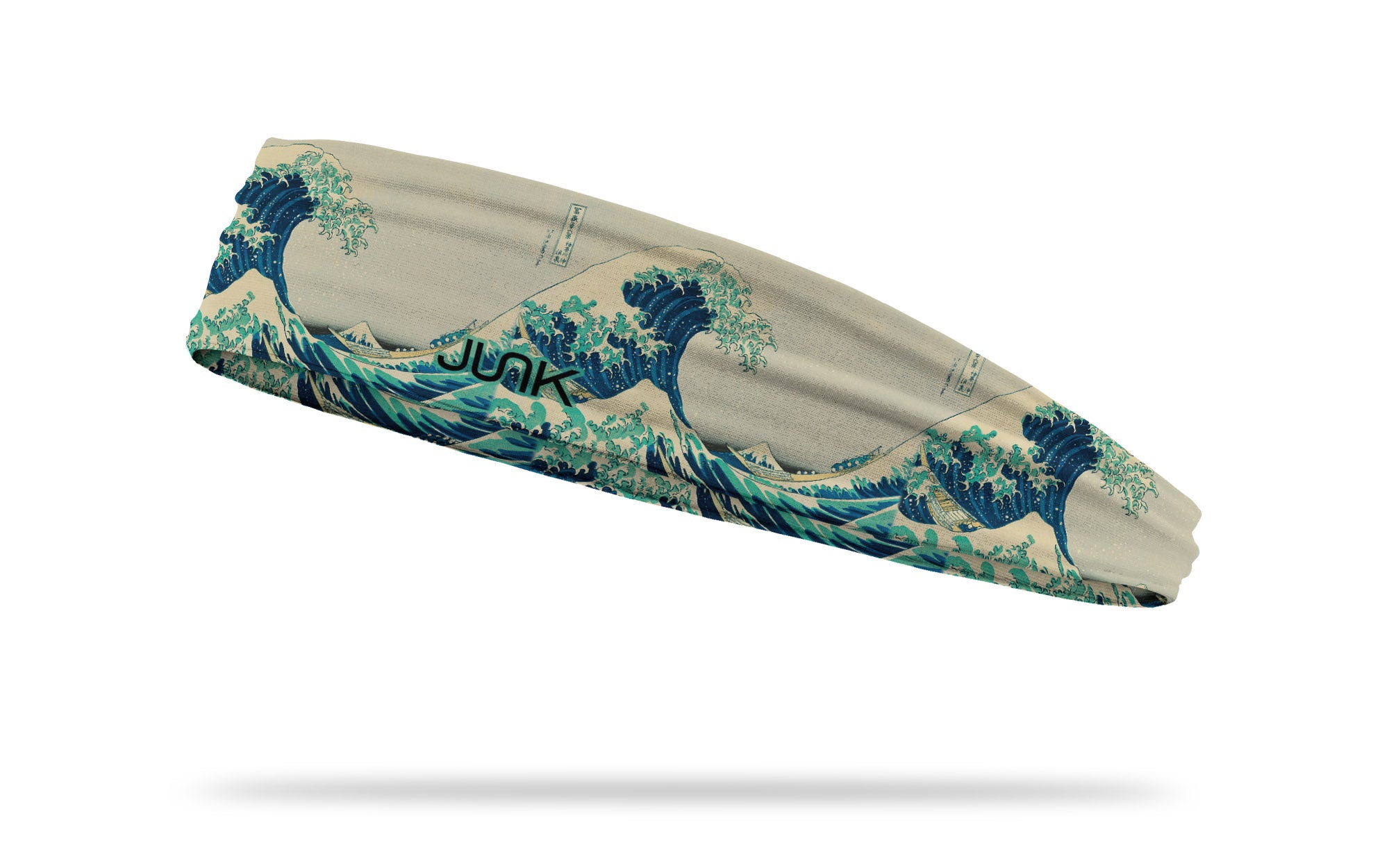 Hokusai Infinity Headband - Adjustable Comfortable Head Wrap for Women & Men - Yoga, Running, Workout, Sports, Fashion Accessory
