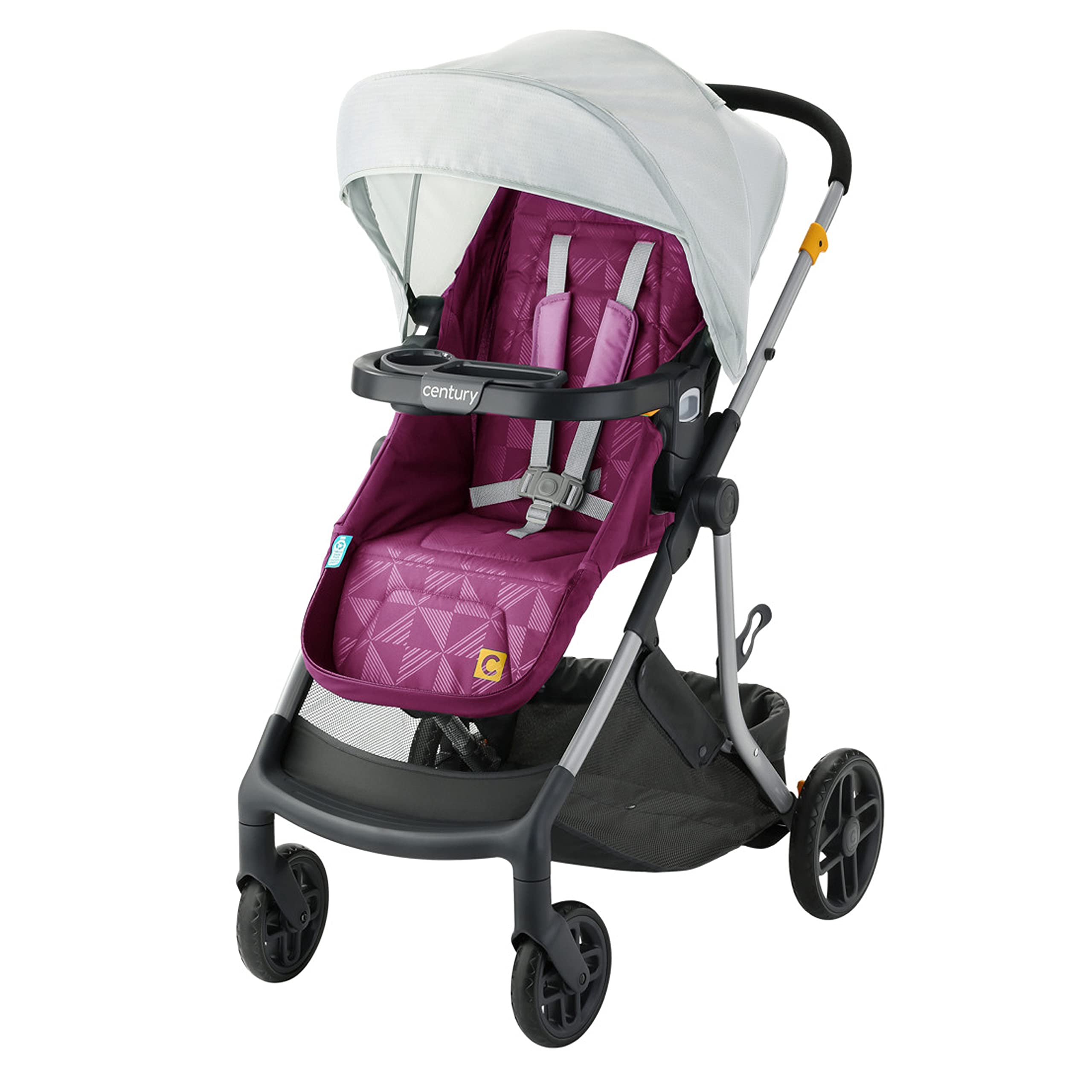 Century Modular Stroller - Lightweight, Adjustable Baby Stroller for Travel & Everyday Use | Perfect for Shopping, Walks & Outdoor Adventures